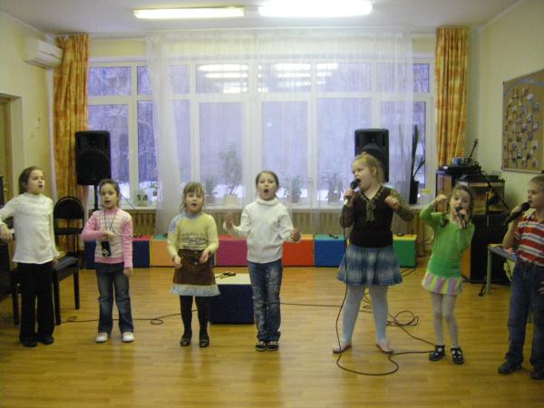 Выступление на Масленицу (март 2007)