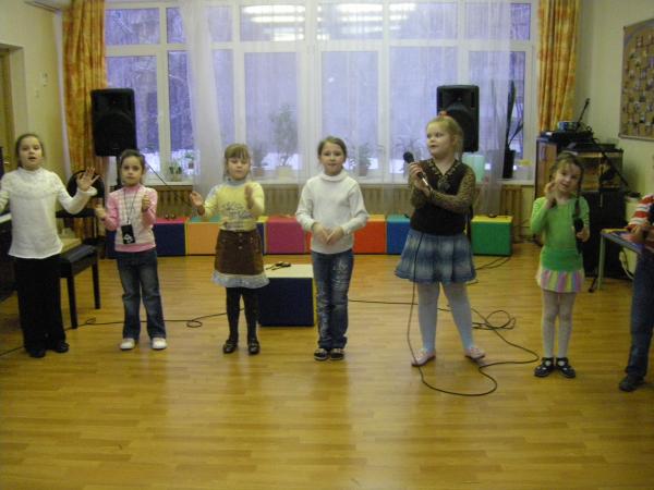 Выступление на Масленицу (март 2007)